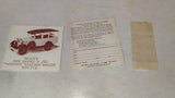 Vintage 1983 Jim Beam 1929 Ford Model A Woodie Station Wagon Decanter Box