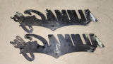 Vintage Alumacraft Boat Emblems Pair Cast Crown Logo Douglas Stemac 12"