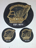 Lot of 3 Honda Gold Wing Road Riders GWRRA Motorcycle Patches, New 4-9.75"