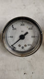 Vintage US Gauge Pressure Gauges Lot 60 400 600 3000 PSI Panel Back Mount