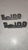 International Harvester S-100 Series Truck Fender Emblems 55-57 145689-R1 PAIR