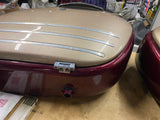 Saddlebags OEM Kawasaki Vn1500 Nomad Factory Hard Bags Motorcycle Burgandy champ