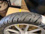 Pair Mag Wheels Tires Harley Sportster Dyna FXR 99< 3/4 3x16 2.5x19 Front Rear