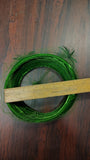 Vintage Green Velvet Pillbox Hat Birdcage Veil Bow Fascinator 1950s 1960s