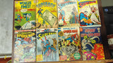 Vintage Comic Book Lot of 12 Spider-Man Batman Superman Silver Bronze Age Marvel