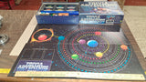 Vtg Pressman Trivia Adventure Board Game 1983 Space Theme Complete Set Family