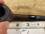 Dr. Grabow Viscount tobacco Smopking pipe rusticated brown briar bowl Estate