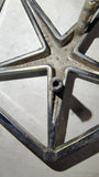 1983-1987 Chrysler Mopar Pentastar Trunk Lock & Fender Emblems OEM Lot of 3