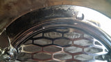 Harley 4-Speed V-Twin Vented Chrome Outer Primary Cover Set w/ MOON Derby & Joke