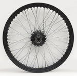Ultima 21X2.15 SD 1" Axle Black Chrome 60 Spoke Front Wheel Billet Hub Harley
