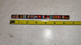 Vintage Oldsmobile Cutlass International Flag Emblems Lot of 3 OEM