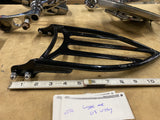Black Luggage Rack Victory Motorcycle Eight 8 ball 2008