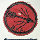 Vintage BSA Cub Scout Patch Lot Den 6 Pack 36 Denner Pin Flaming Arrow Patrol