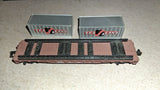 Bachmann N Scale Model Train Lot of 4 Union Pacific Cotton Belt Firestone L&N