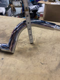 Custom Handlebars 35" Wide 1 1/4 Chopper Harley 5" rise Chrome softail dyna spor