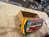 50's Promo Ford Fairlane Wagon Tin Friction Toy Litho Orig Box Bandai Minty Rare