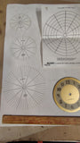 Vintage Klockit Clock Dial Faces, Numerals & Alignment Templates Lot