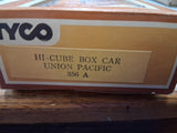 Tyco HO Scale Union Pacific Hi-Cube Boxcar Automated Rail Way 356A Vintage Box