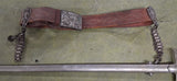 Masonic Knights Templar Sword Belt Buckle Angel Kneeling Knight Solingen Germany
