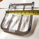 OEM Harley Narrow 5-Bar Luggage Rack Chrome 6" Inside Mount Sportster Dyna FXST