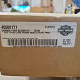 Harley Chrome Lower Fork Sliders 2014-'23 Touring Street Road Glide 45500171 OEM