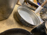 Vintage Miners Lunch Jelly Bucket Aluminum Multi Piece Stacked Mid modern centur