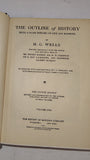 1922 The Outline of History H.G. Wells Fourth Edition 4-Volume Set Vol 2 Cover