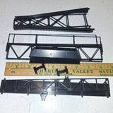Vtg Plasticville train set SG-3 railroad signal bridge Bachmann w / original box