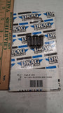 Drag Specialties Black Chrome Clutch Cover Derby Bolt Kit 2401-1042 Harley M8