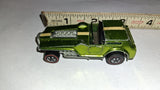 1970 Hot Wheels Redline The Hood Antifreeze Spectraflame Green Blue Glass Nice!