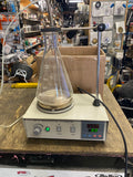 85-2 Magnetic Stirrer Hot Plate Clamp & 1000mL Flask Digital Control Chemist
