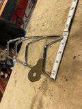 Headlight Stone Guard Motorcycle Rectangle ATV Quad offroad Vtg Acc Trike honda