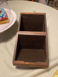 Rare Vintage Wooden Staking Tool Box Collectible Multi use Marshall co Antique