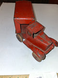 Vintage 1930s Wyandotte Pressed Steel Semi Moving Van Truck Wood Wheels Original