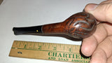 Vintage Willard Imported Briar Tobacco Pipe Carved Apple Billiard Estate Pipes