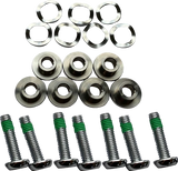 Drag Specialties Front Rotor Bolt Kit 7 Lug Harley Touring 09-24 2401-1623 41500