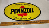 Vintage Pennzoil Decals NOS Lot (4)1980s Supreme Quality Safe Lubrication