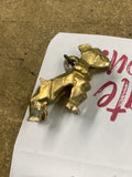 Mack Truck Bulldog Hood Ornament Small Charm Pendant Key Fob Vintage Trucker Tie