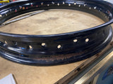 NOS 2.15x18 Dunlop Harley Star Hub Wheel Rim Knucklehead Flathead Panhead 36-66