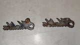 1975-1979 Chevy Malibu Script Fender Quarter Panel Emblems Pair OEM 345382