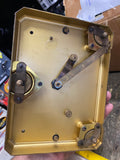 Vintage Schatz 400 Anniversary German Brass Antique Clock Antique Mantle Parts
