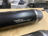 Harley CVO Screamin Eagle Titanium Exhaust Slip-Ons Carbon fiber Touring Glide