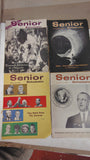 Vintage 1963 Senior Scholastic Magazine Lot of 12 JFK Era History Educational
