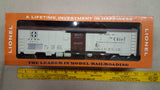 Lionel 6672 Santa Fe SFRD Postwar O Gauge Refrigerator Car Loose Black Letters