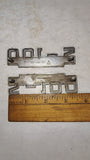 International Harvester S-100 Series Truck Fender Emblems 55-57 145689-R1 PAIR