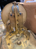 Vintage Schatz 400 Anniversary German Brass Antique Clock Antique Mantle Parts