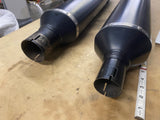 Harley CVO Screamin Eagle Titanium Exhaust Slip-Ons Carbon fiber Touring Glide