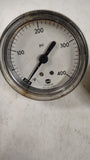 Vintage US Gauge Pressure Gauges Lot 60 400 600 3000 PSI Panel Back Mount
