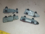 Vintage Topper Johnny Lightning Rocket 500 Le Mans Track Set Lot w/ Box & 4 Cars