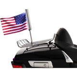 CIRO 0521-1773 70606LED Flagpole Mount Flagpole Mount - for 1/2" Tube - Chrome